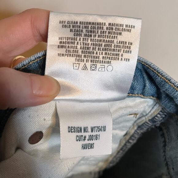 JOE'S JEANS Vintage 1971 Floral Embroidered Socialite Havens Wash Flare Sz 27 - Picture 9 of 9